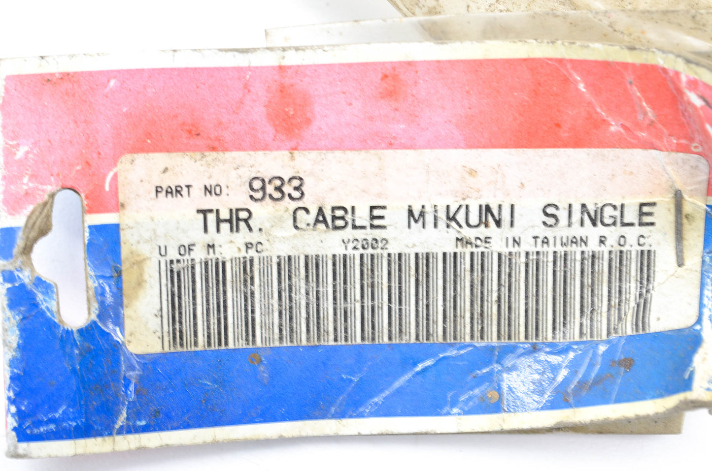New Parts Unlimited Throttle Cable NOS