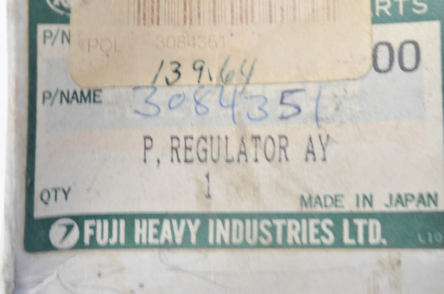 New OEM Polaris Fuel Pressure Regulator NOS