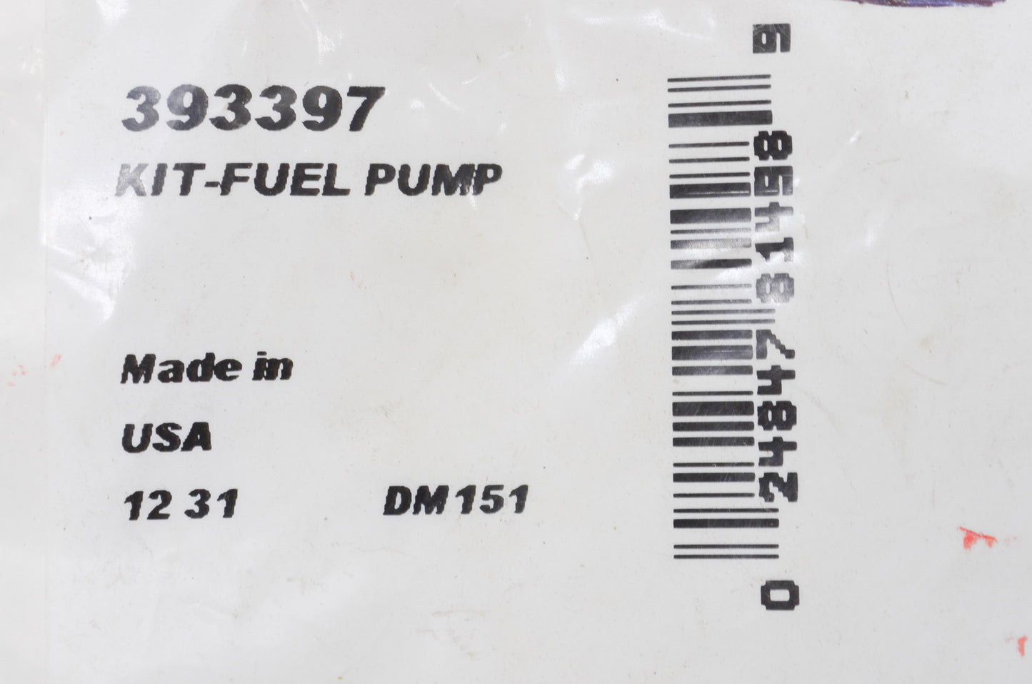 New OEM Briggs & Stratton Fuel Pump Kit NOS