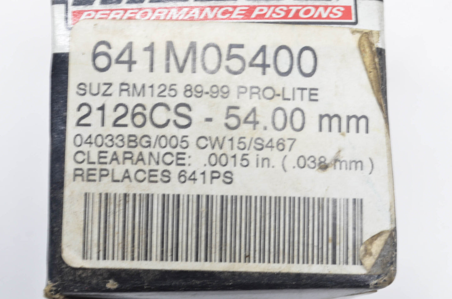 Suzuki 54mm Piston Kit NOS