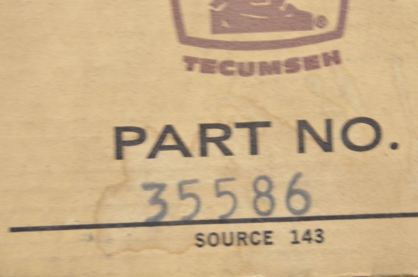 Tecumseh 35586 Gas Fuel Tank NOS