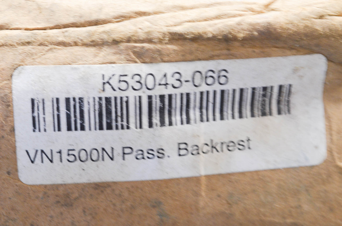 OEM Kawasaki 53043-066 Vulcan VN1500N Backrest Kit NOS