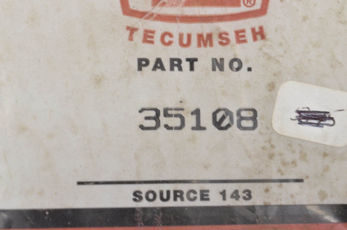 Tecumseh 35108 Air Filter NOS