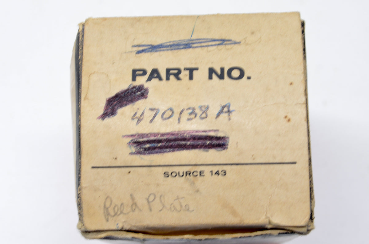 Tecumseh 470138 Reed Plate NOS