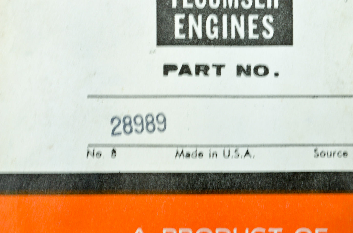 Tecumseh 28989 Gaskets QTY 2 NOS