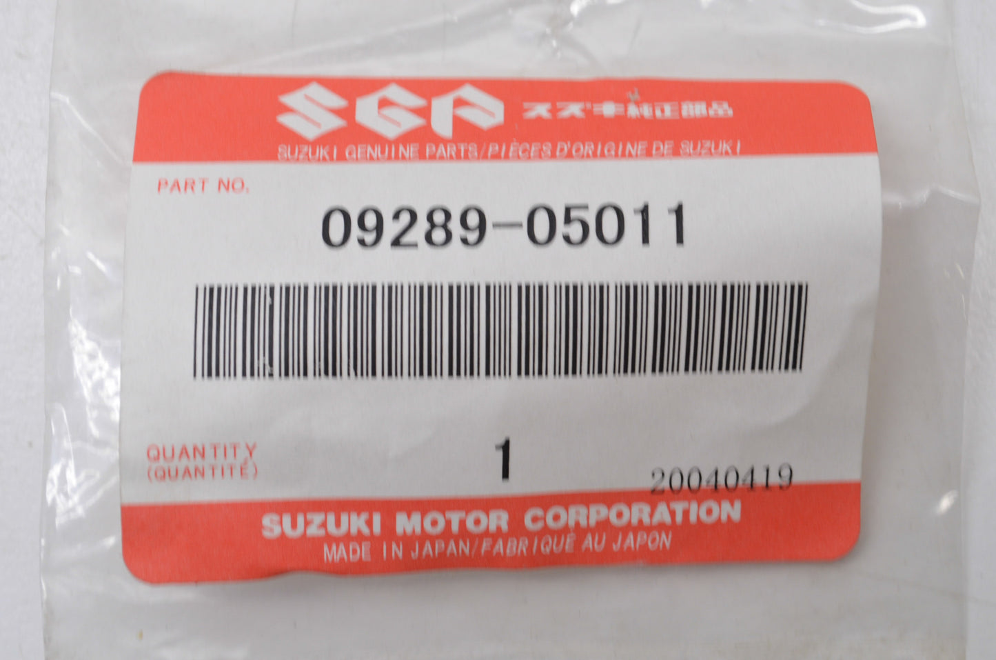 OEM Suzuki 09289-05011 Oil Seal NOS