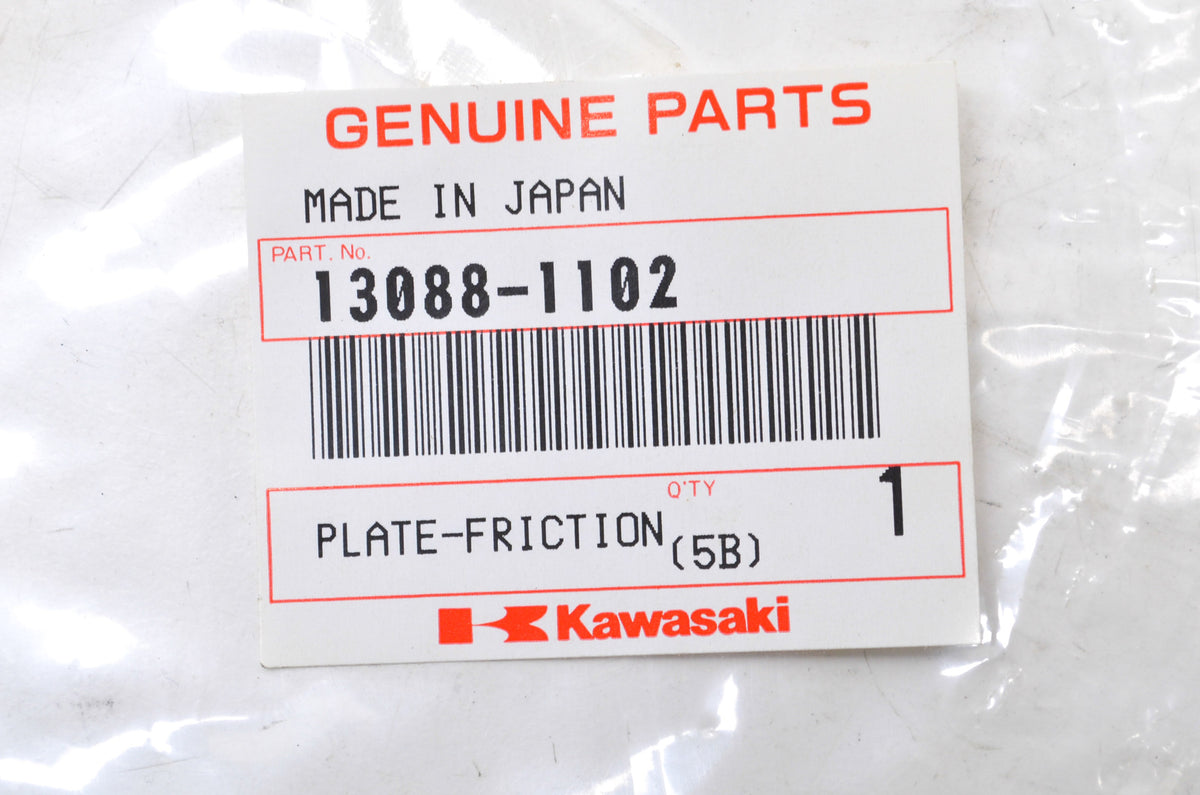 OEM Kawasaki 13088-1102 Friction Plate NOS