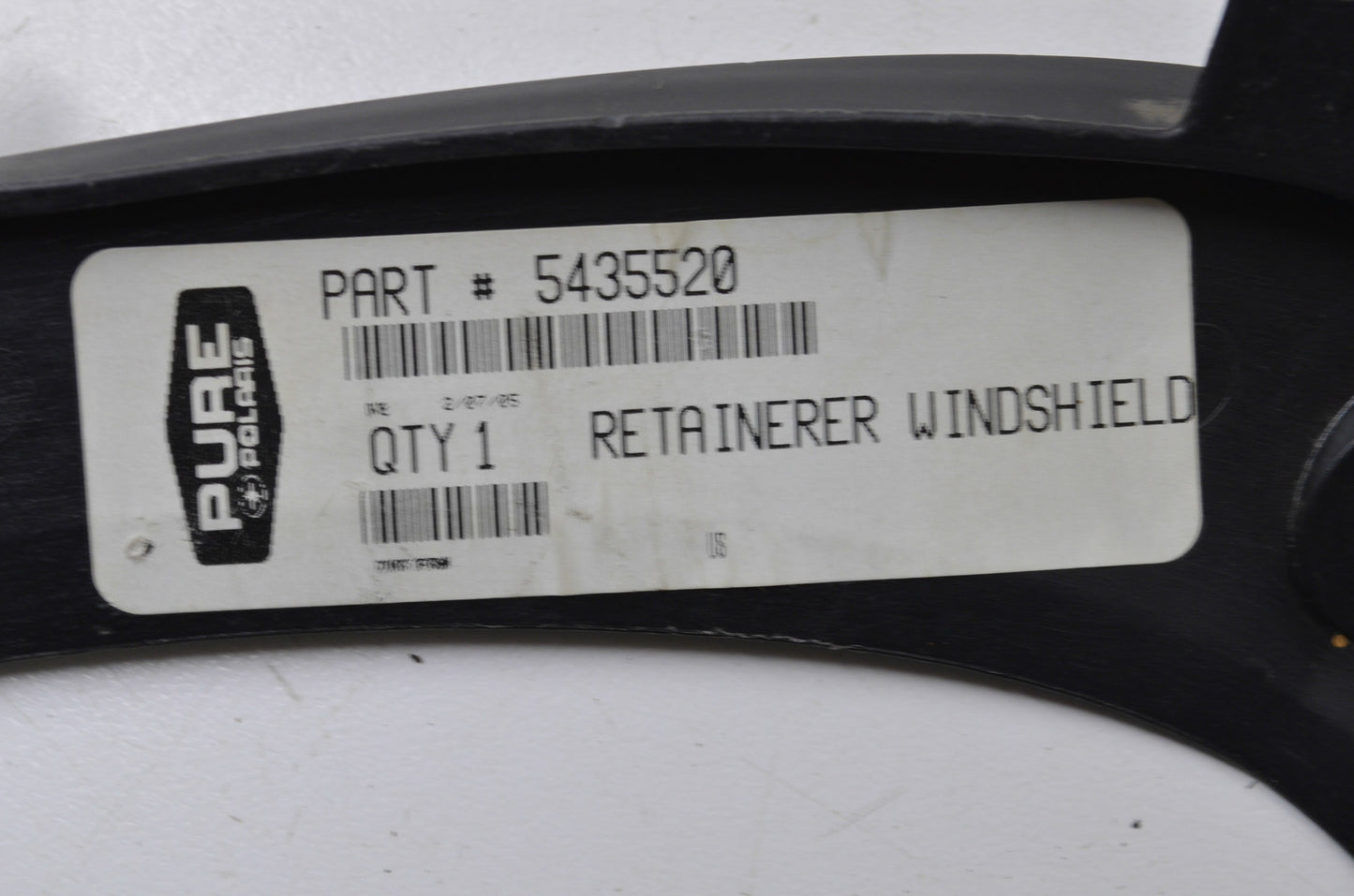 OEM Polaris 5435520 Windshield Retainer NOS
