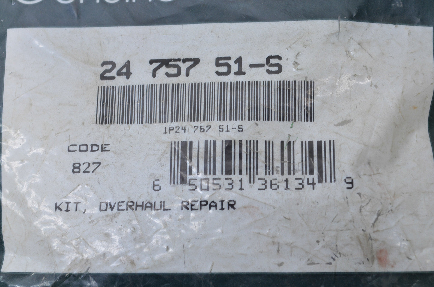 New OEM Kohler Carburetor Repair Kit NOS