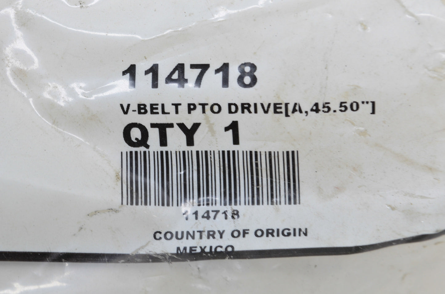 New OEM Toro V Belt NOS