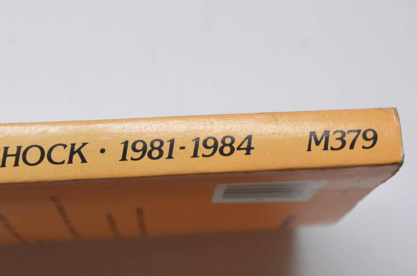 Clymer M379 81-84 Service Repair Perf. Manual NOS