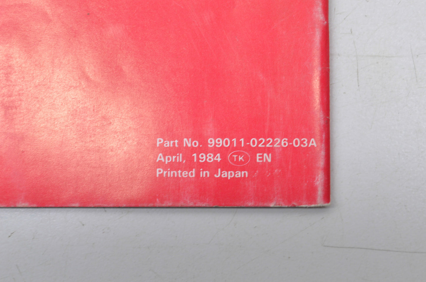 OEM Suzuki 99011-02226-03A FA50 Owner's Manual