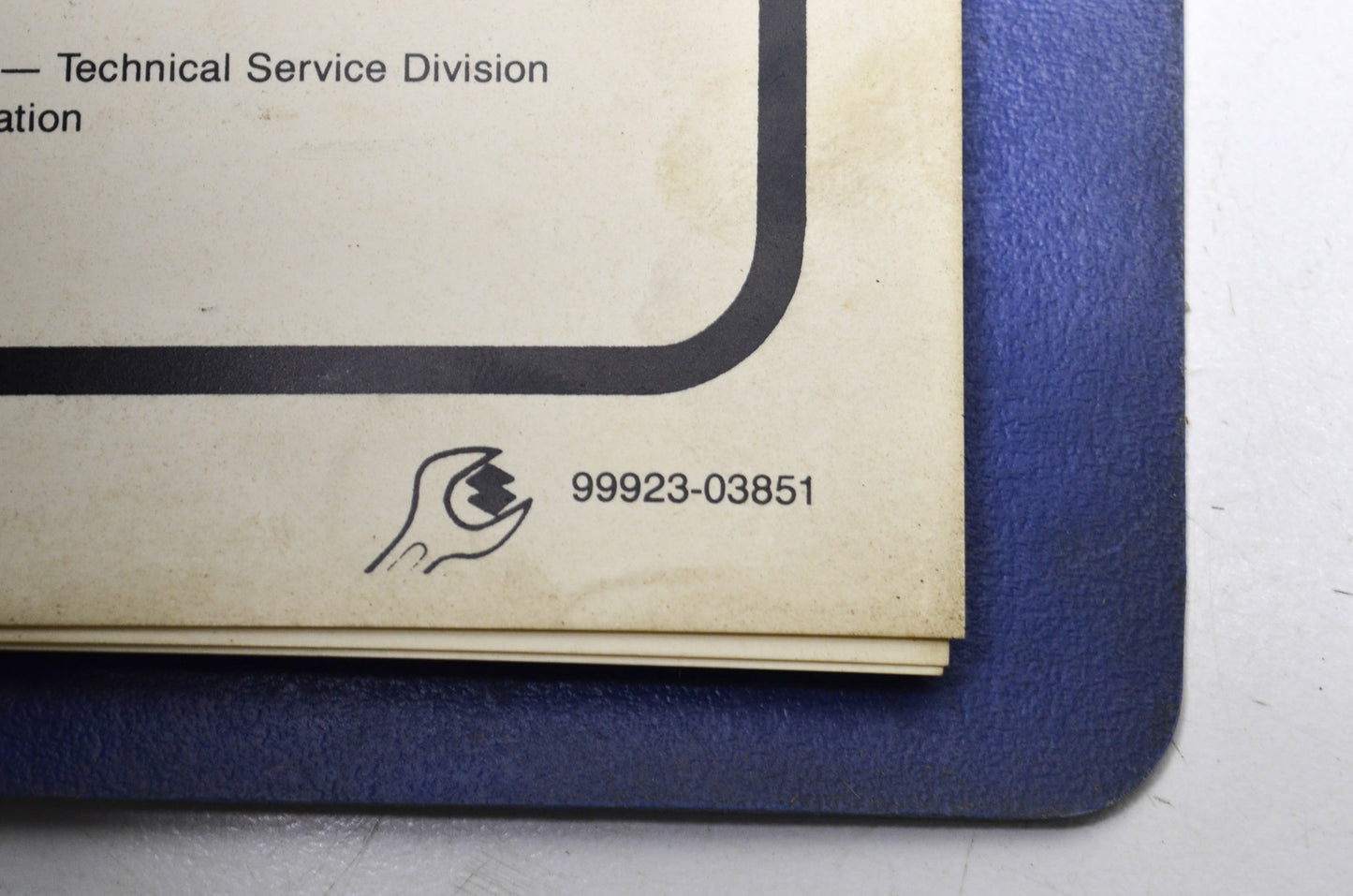 OEM Suzuki 99923-03851 1985 F Model Service Specs & Ready Reference Manual