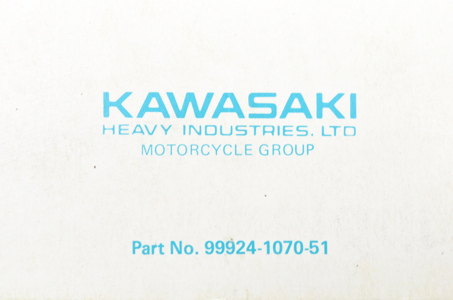OEM Kawasaki 99924-1070-51 Service Manual Supplement JS300A1