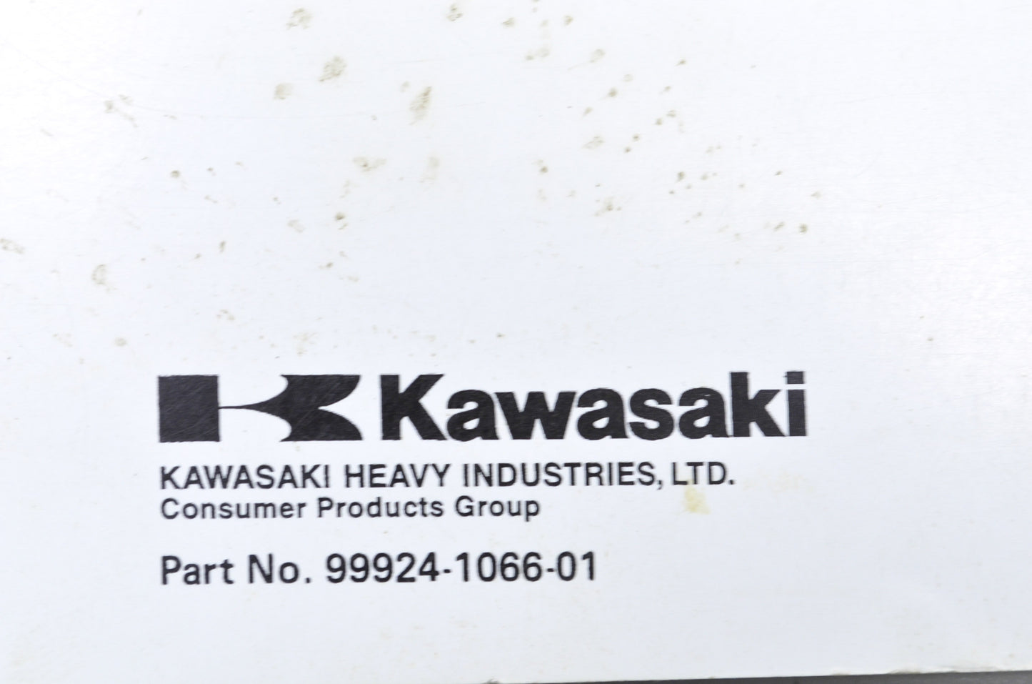 OEM Kawasaki 99924-1066-01 Service Manual EX250E/F EL250B/E NOS