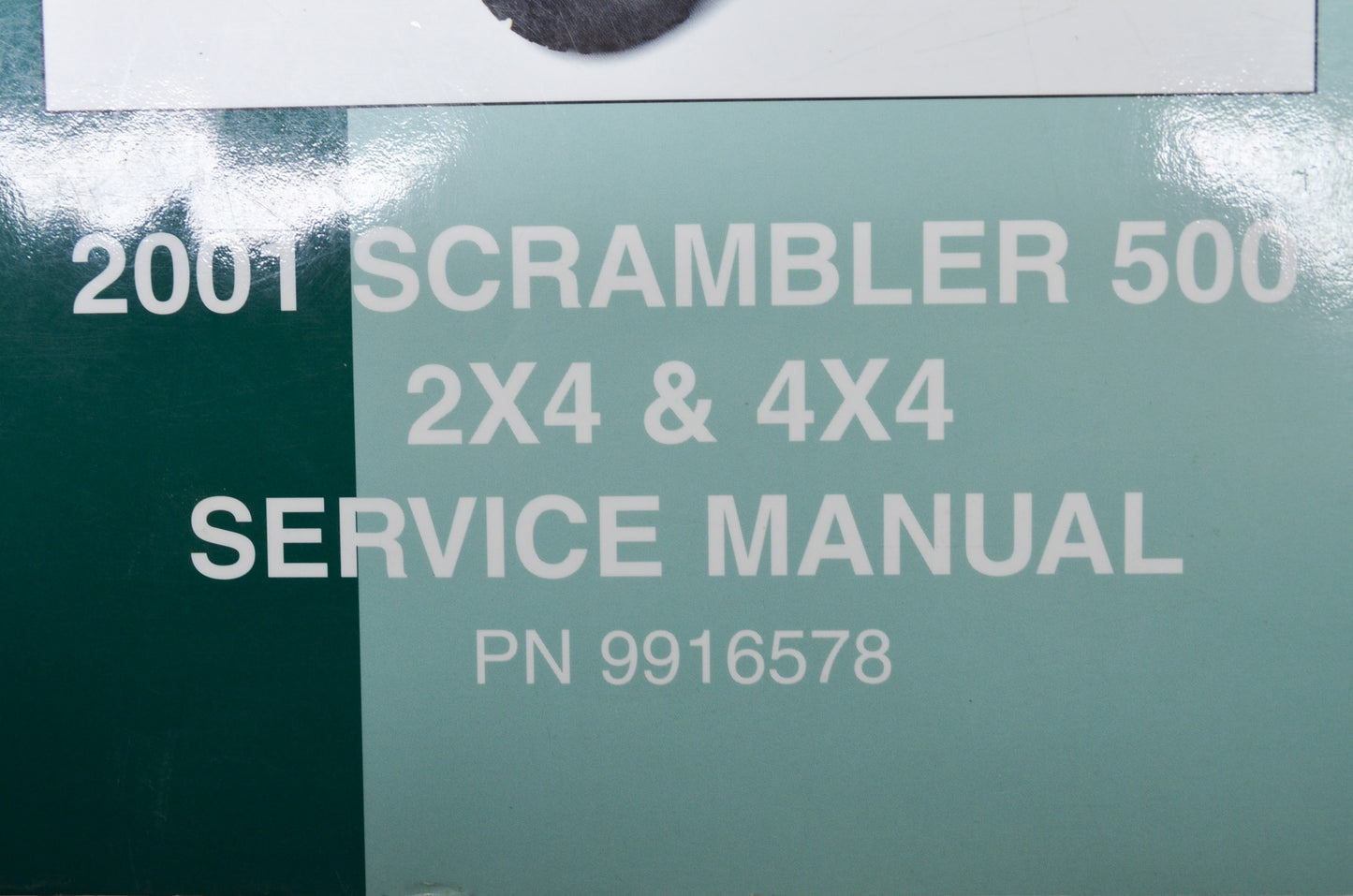 OEM Polaris 9916578 Service Manual 01 Scrambler NOS