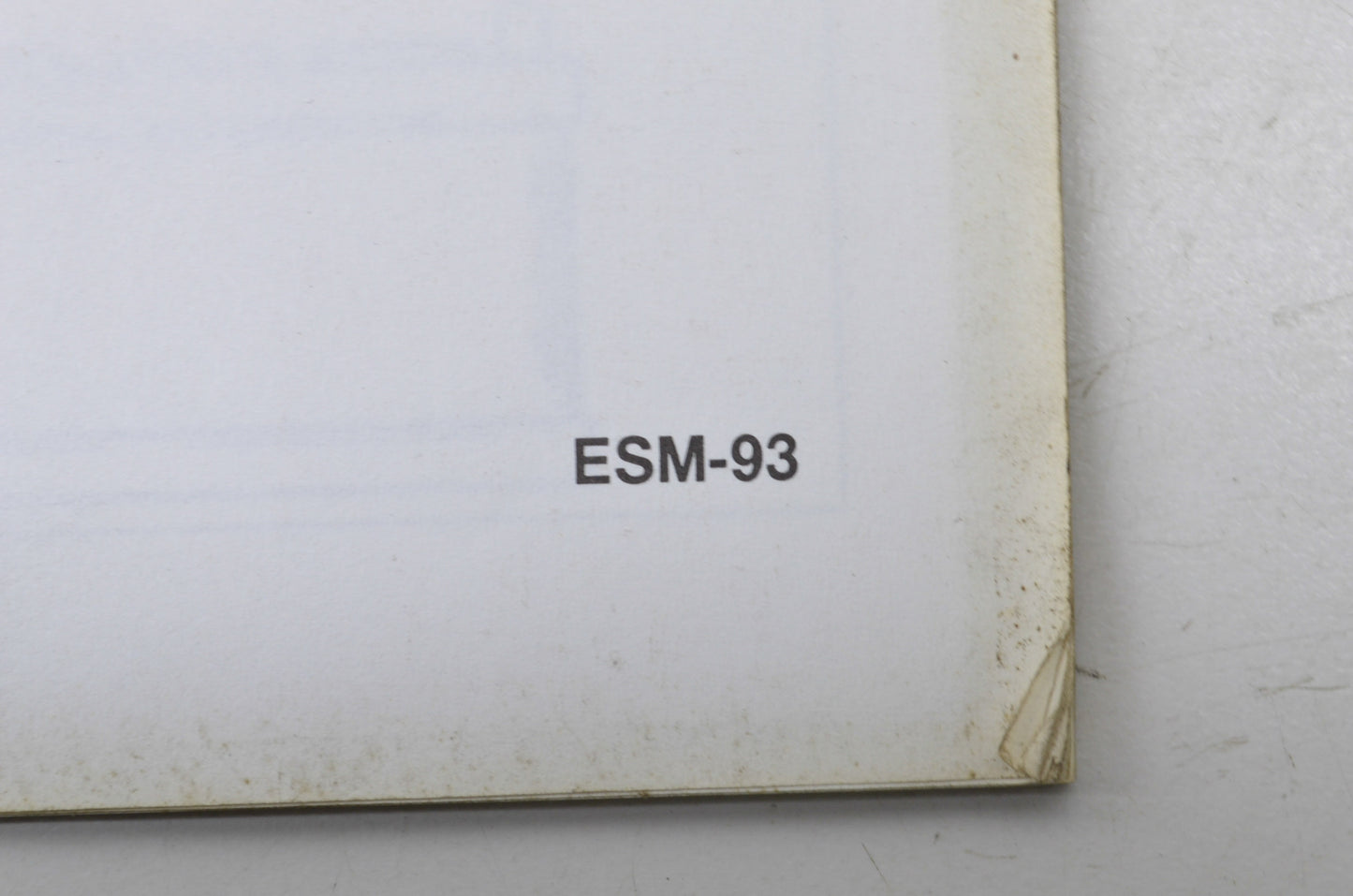Ariens ESM-93 Electric Quick Reference Guide