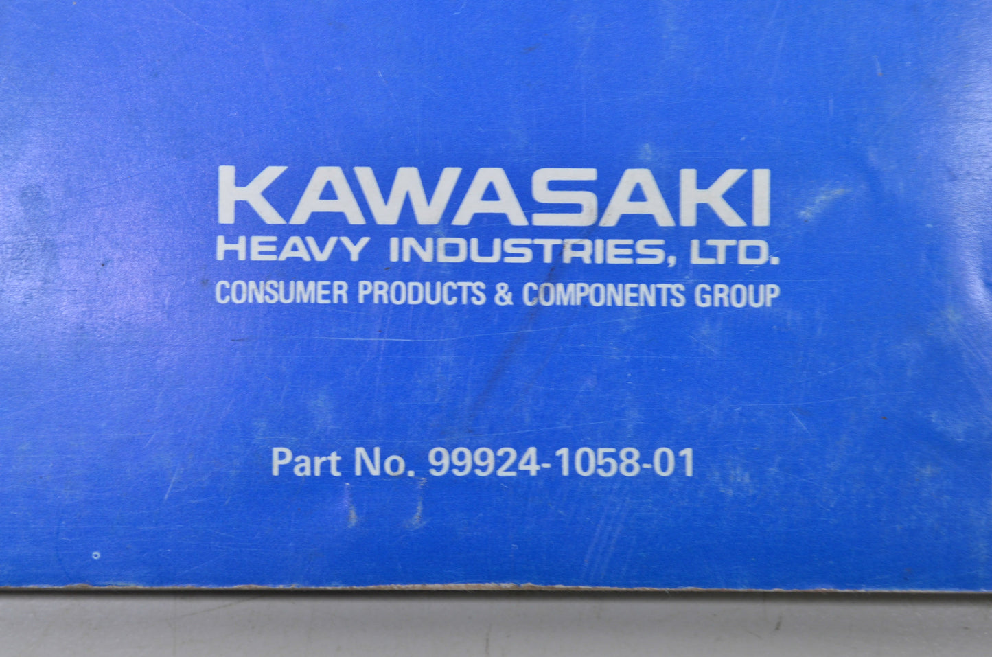 OEM Kawasaki 99924-1058-01 Service Manual KLF185A