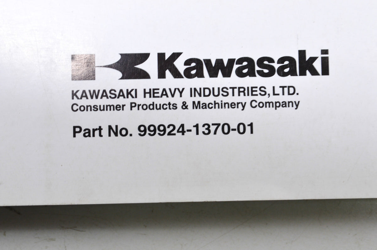 OEM Kawasaki 99924-1370-01 Service Manual KSF50B NOS