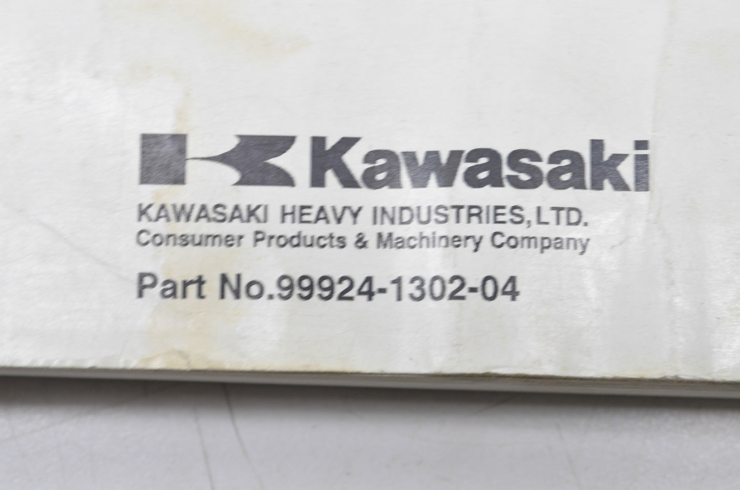 OEM Kawasaki 99924-1302-04 Service Manual KVF360B