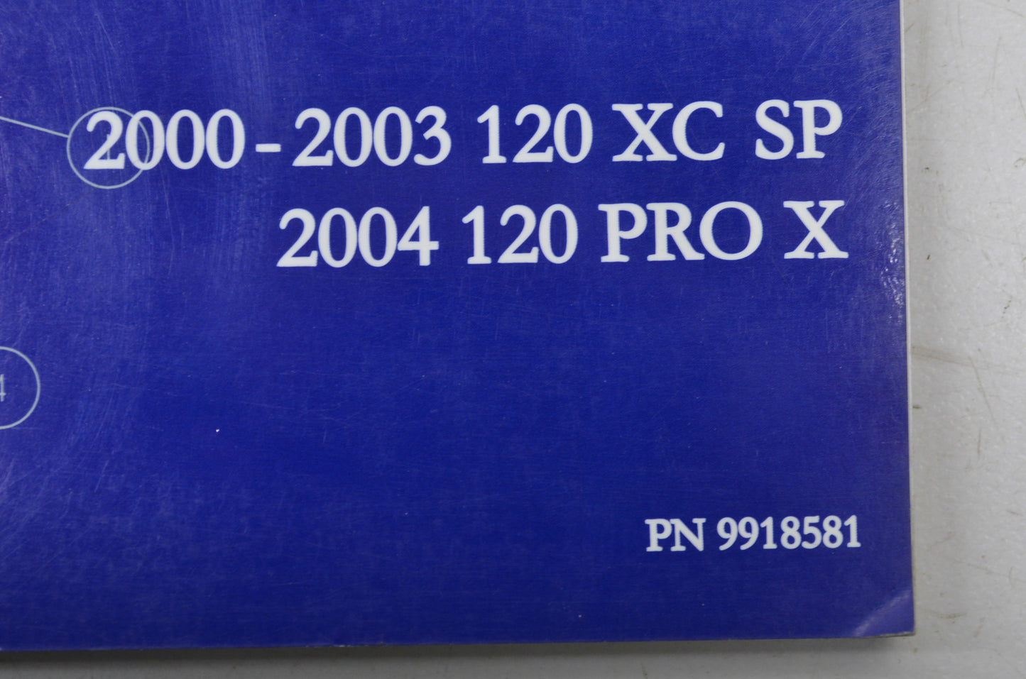 OEM Polaris 9918581 Service Manual 2000-2015 120 Youth NOS