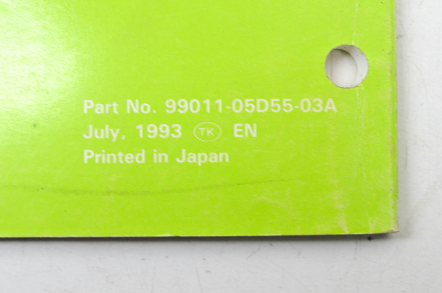 OEM Suzuki 99011-05D55-03A RMX250 R Model Service Manual