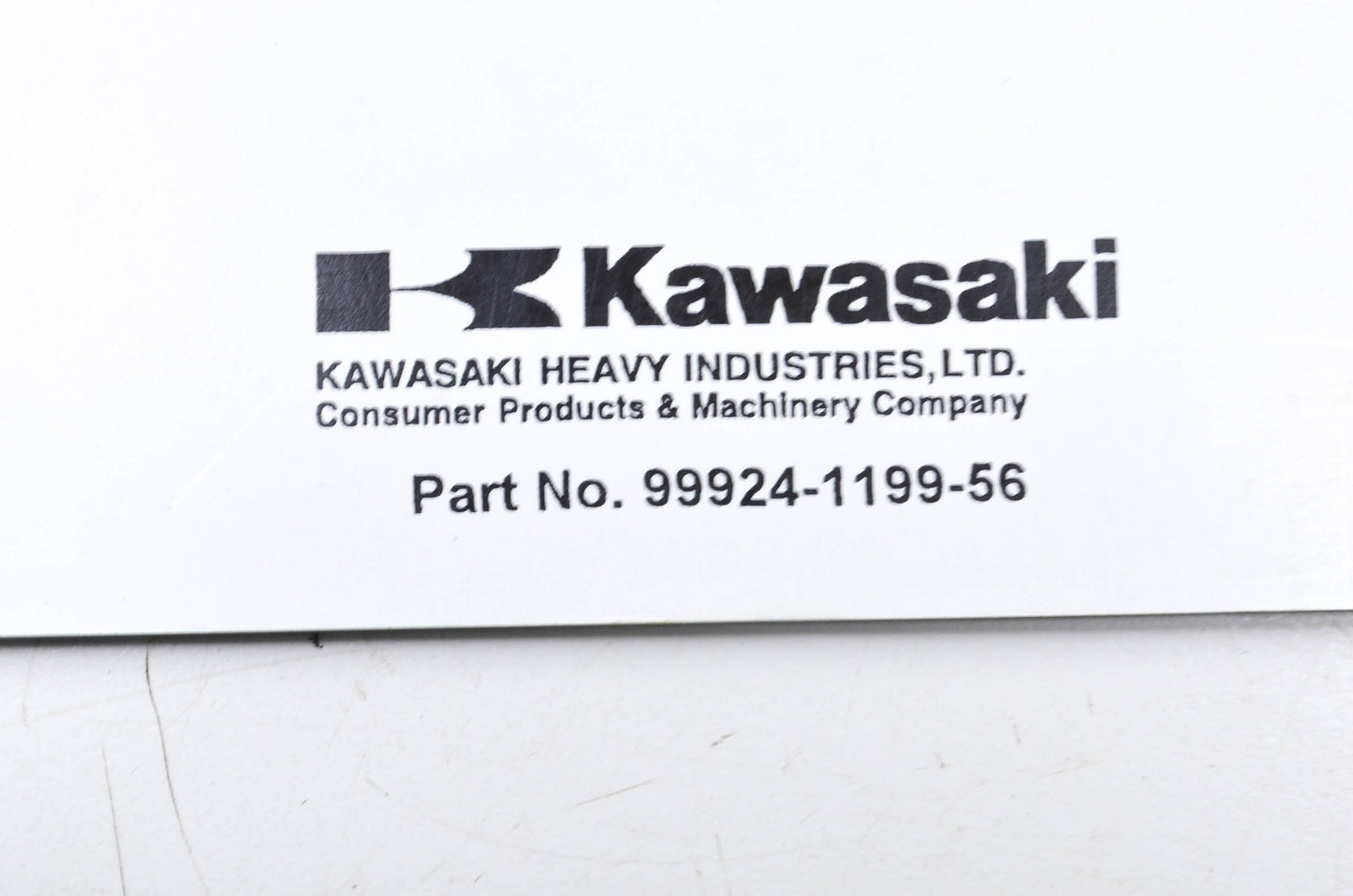 OEM Kawasaki 99924-1199-56 Service Manual Supplement VN800B NOS