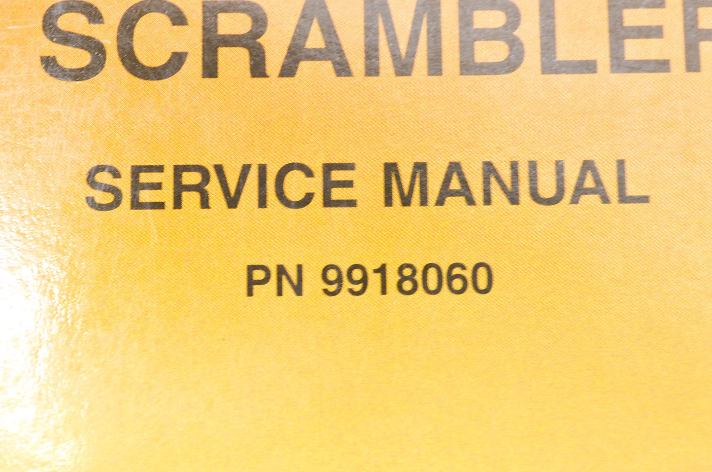 OEM Polaris 9918060 Service Manual 03 Scrambler 500 4X4