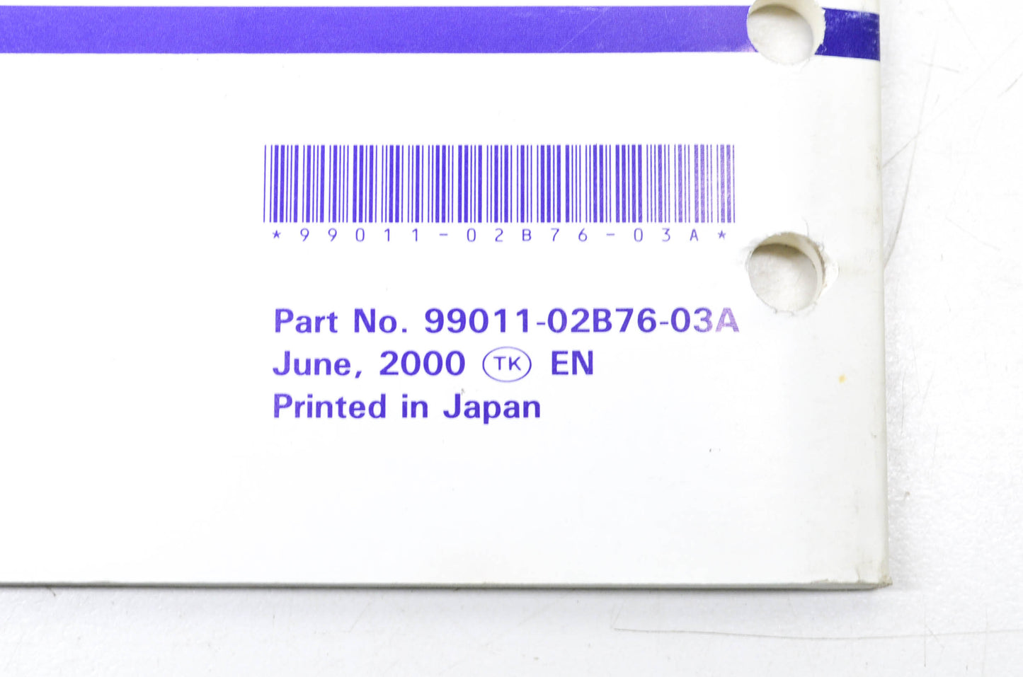 OEM Suzuki 99011-02B76-03A Owner's & Service Manual RM80K1 200