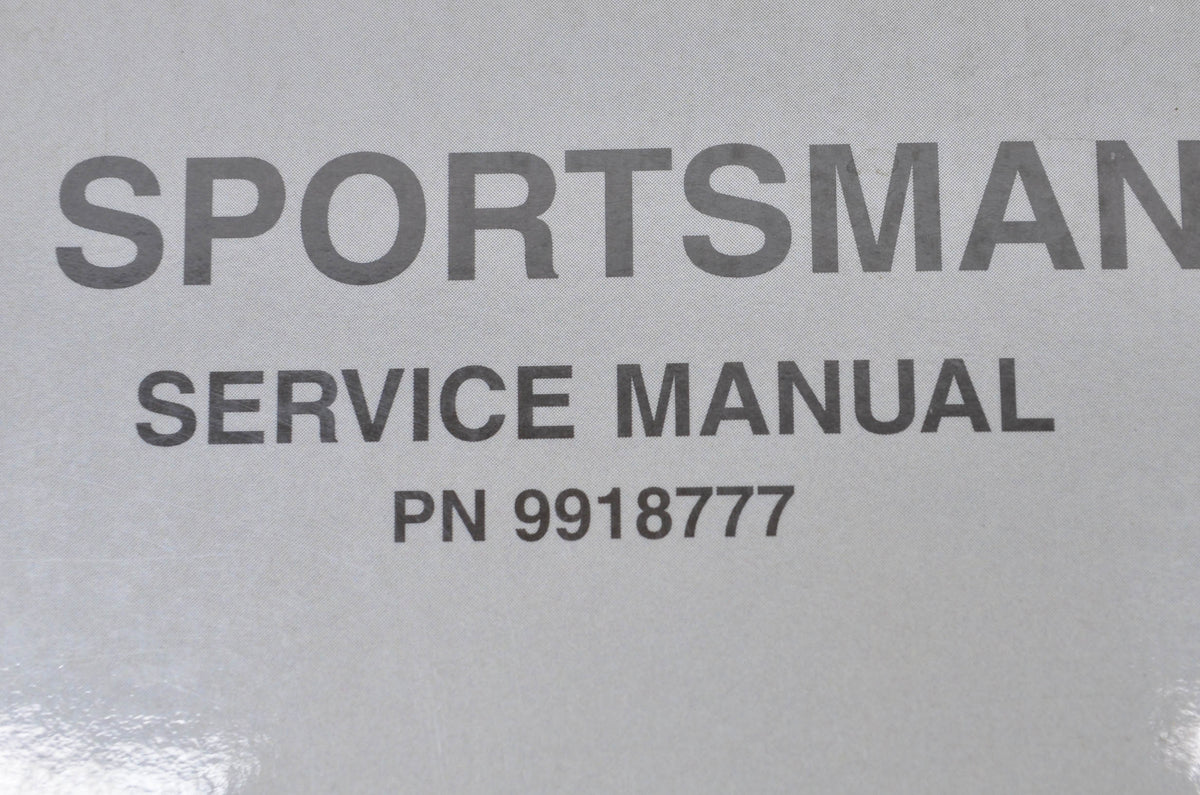 OEM Polaris 9918777 Service Manual 06 Sportsman 6X6