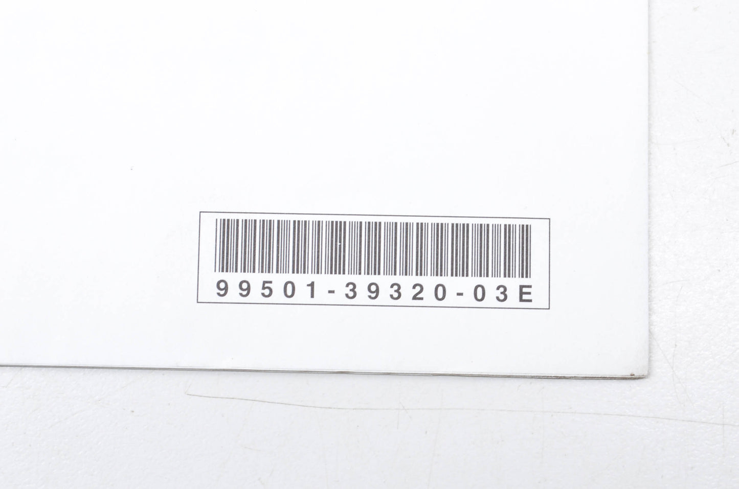 OEM Suzuki 99501-39320-03E GSF1200 Supplementary Service Manual