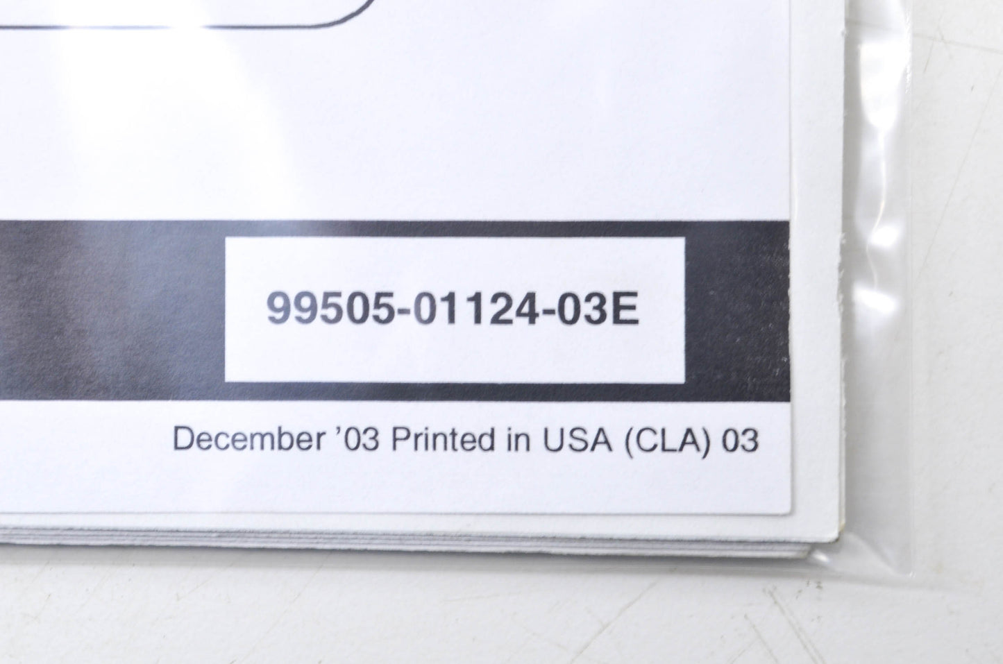 OEM Suzuki 99505-01124-03E DL650K4 Assembly & Pre-Delivery Service Guide w/ Supp
