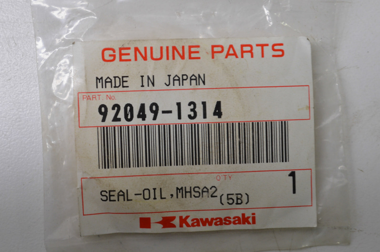 OEM Kawasaki 92049-1314 Oil Seal MHSA25 42 6 NOS