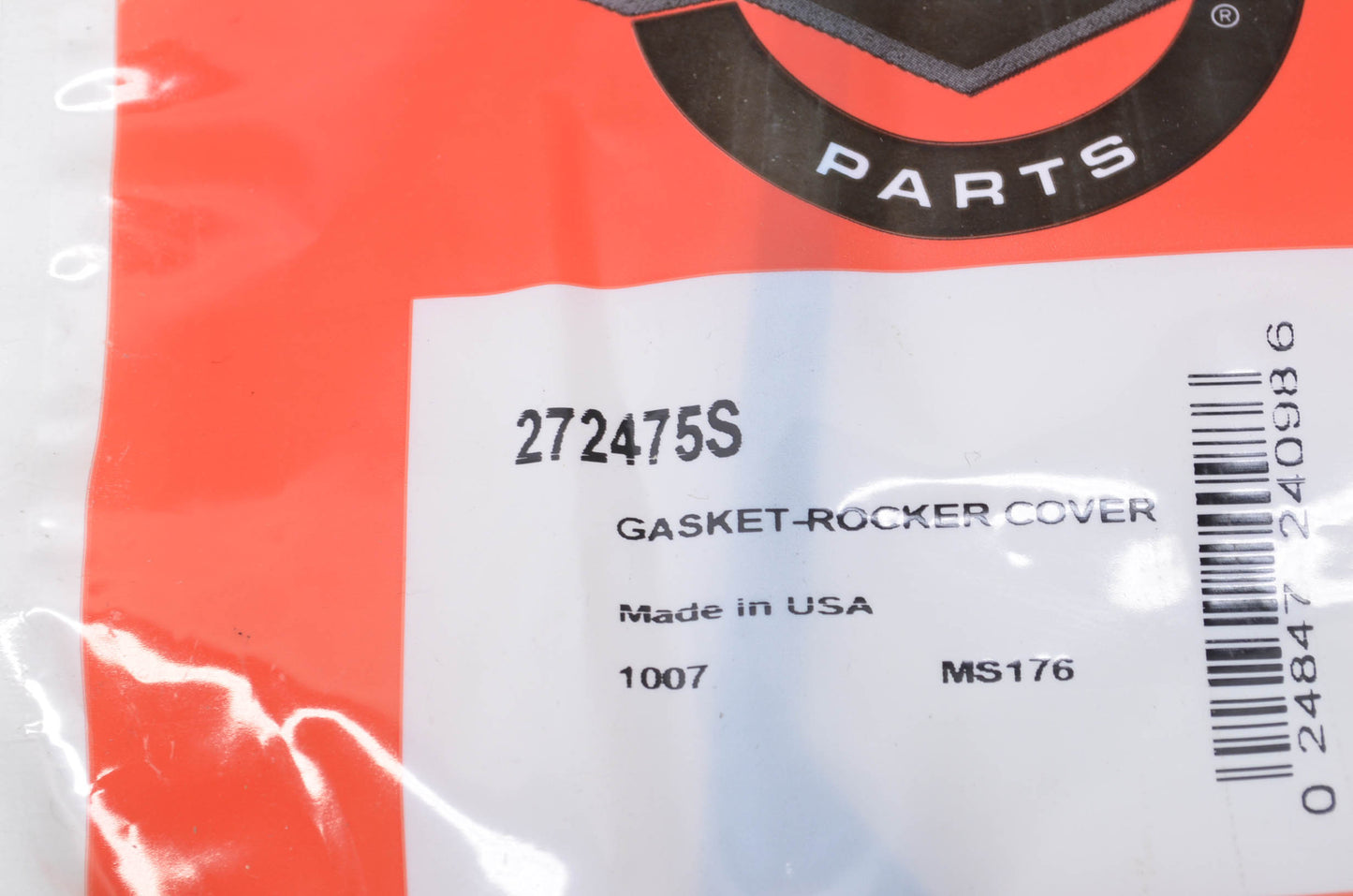 New OEM Briggs & Stratton 272475S Rocker Cover Gasket NOS