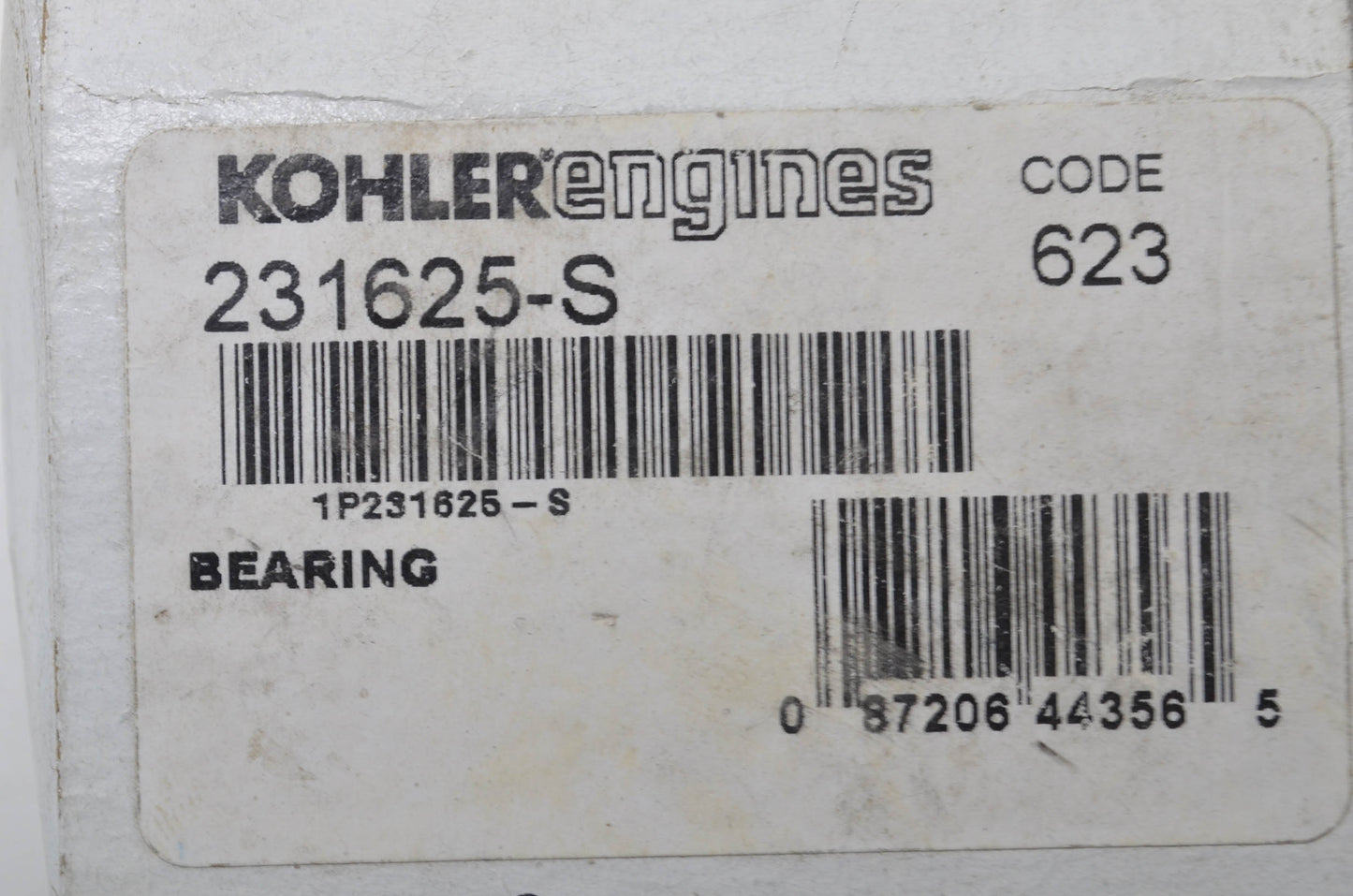New Kohler Bearing NOS