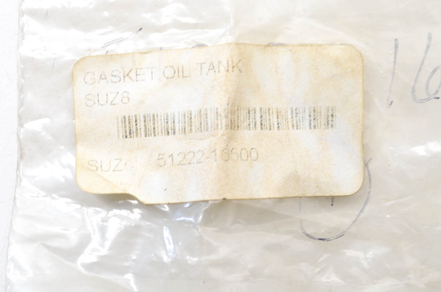 OEM Suzuki 51222-16500 Oil Tank Gasket NOS