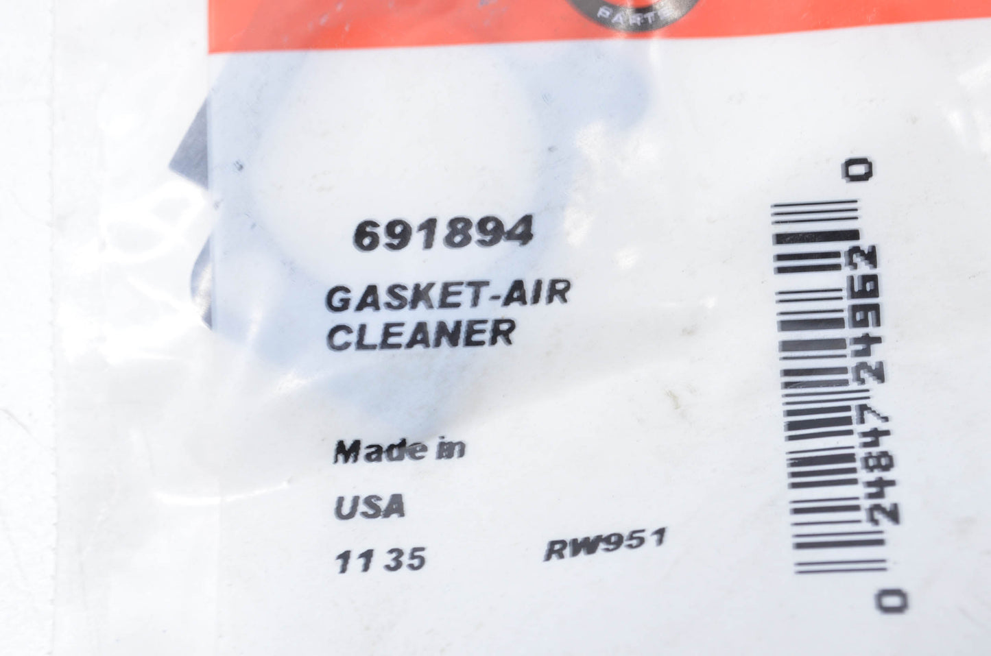 New OEM Briggs & Stratton Gasket QTY 2 NOS