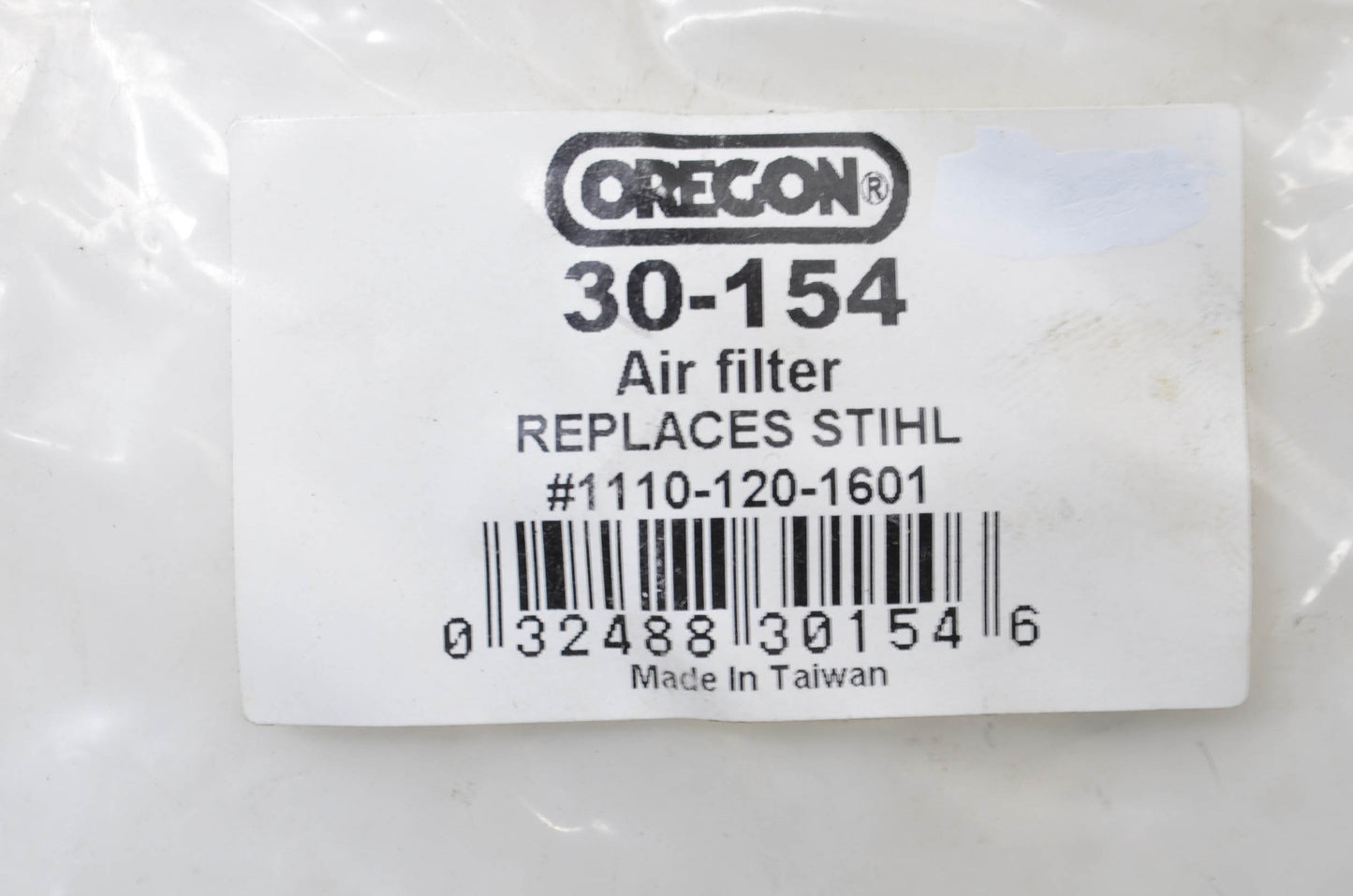 New Oregon Air Filter NOS