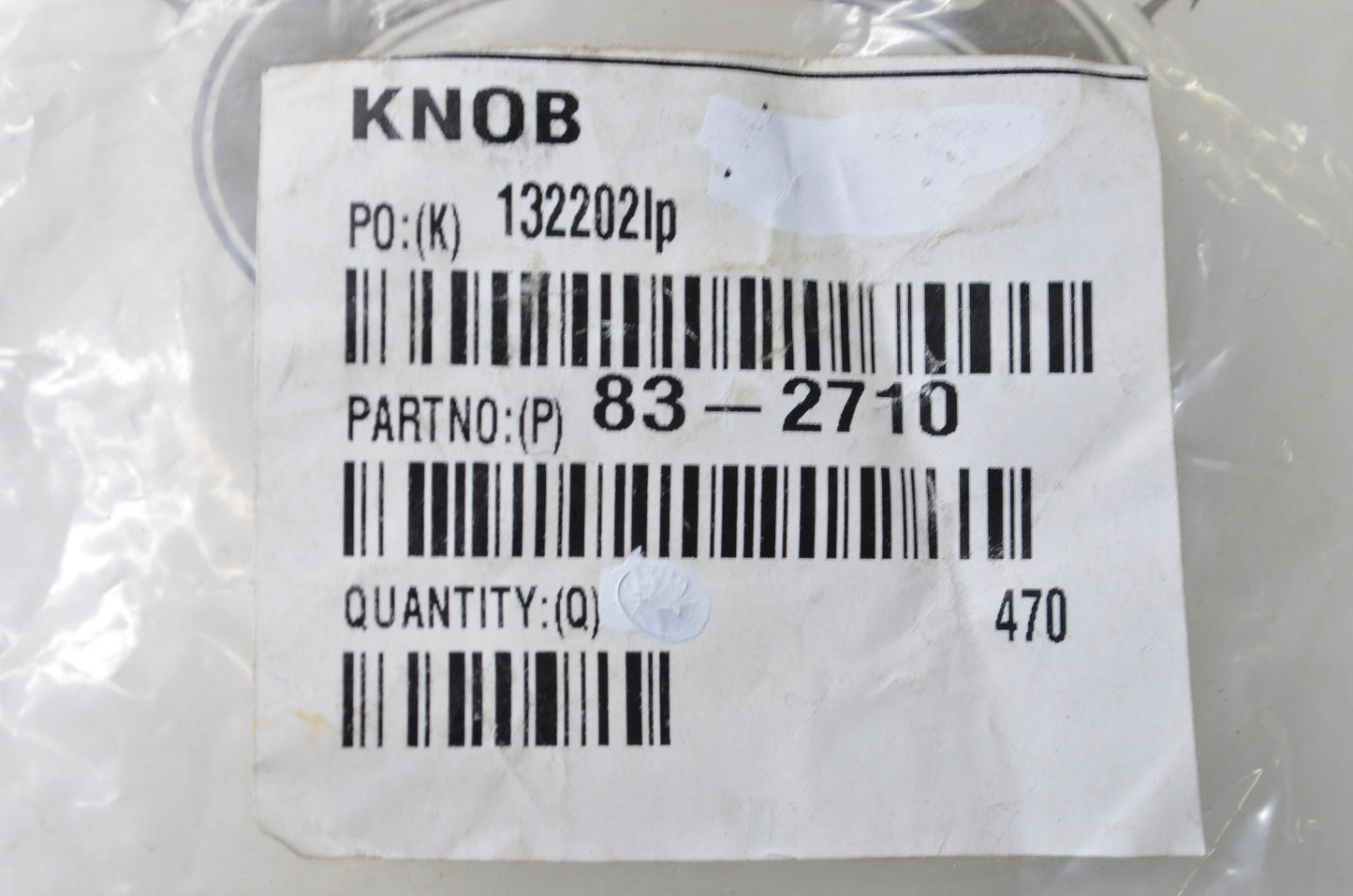 Toro 83-2710 Shift Knob NOS