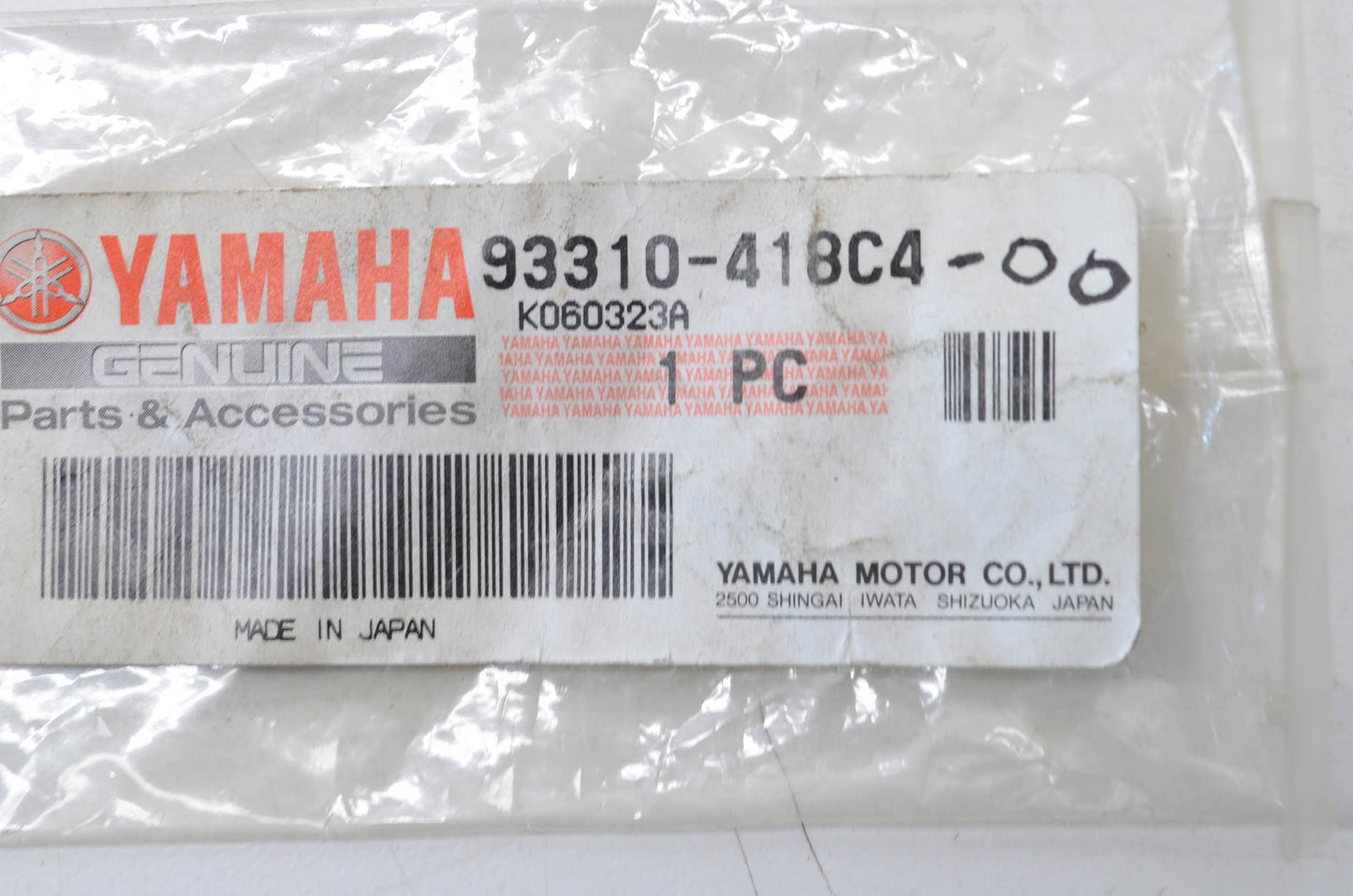 New OEM Yamaha Bearing NOS