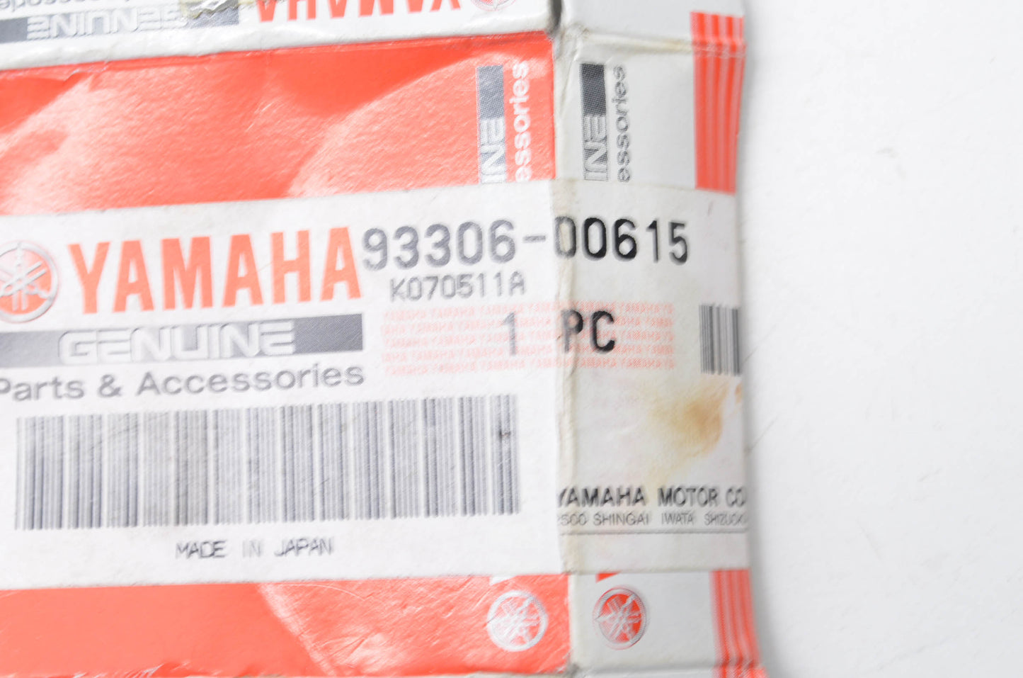 New OEM Yamaha 93306-00615-00 Bearing NOS