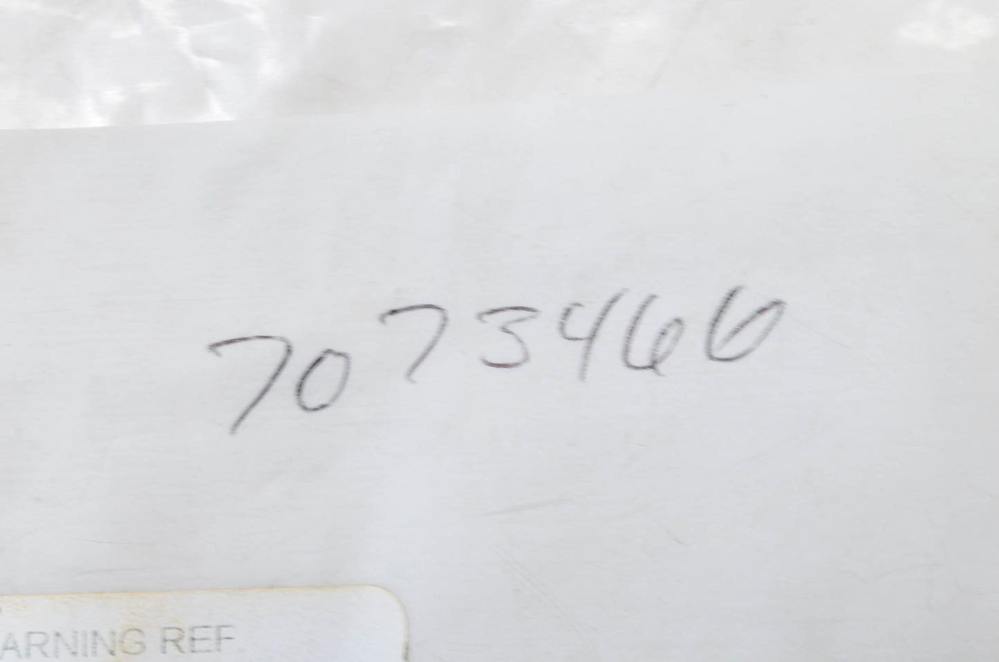 New OEM Polaris Warning Decal NOS
