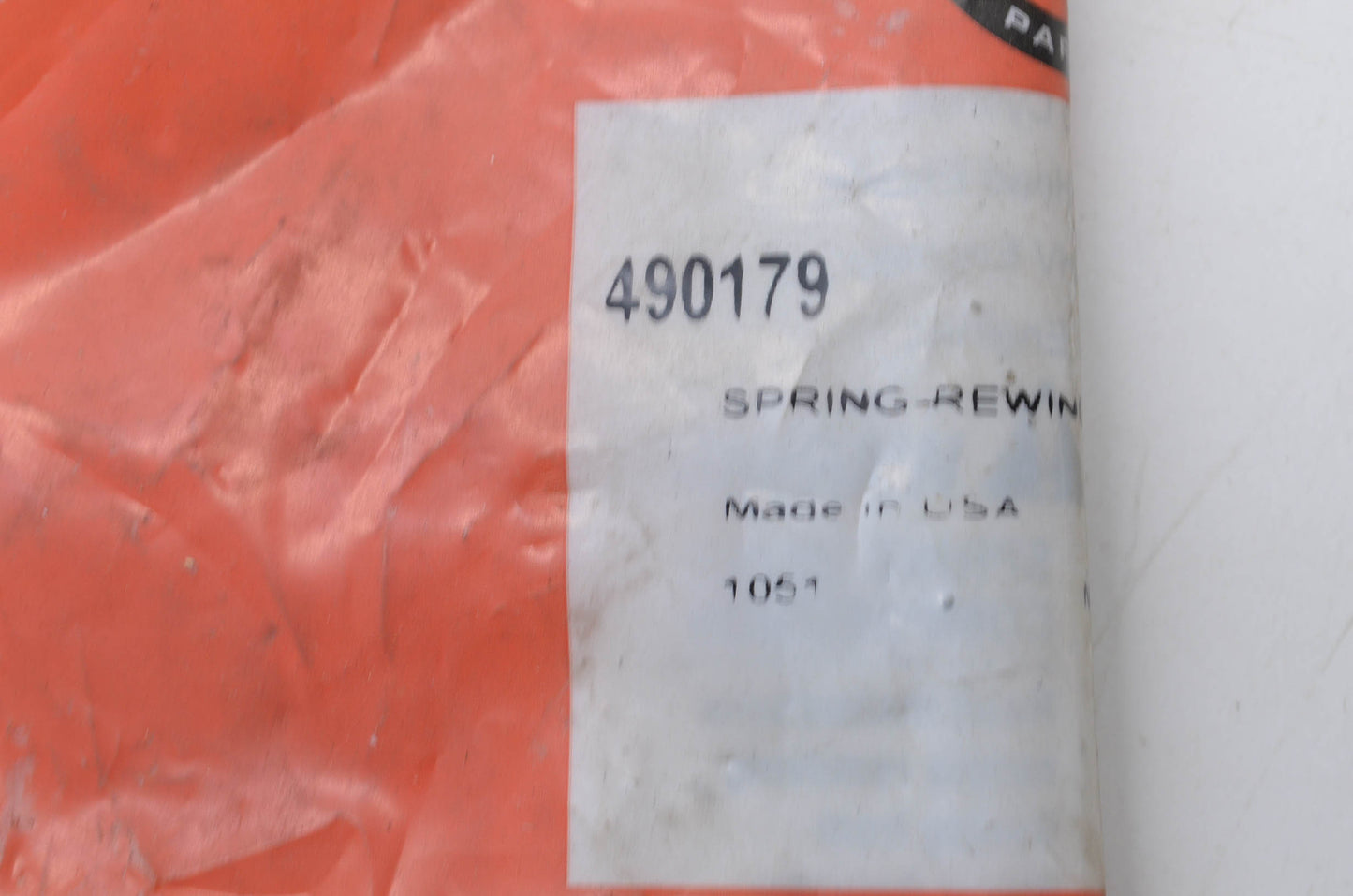 New OEM Briggs & Stratton 490179 Starter Rewind Spring NOS