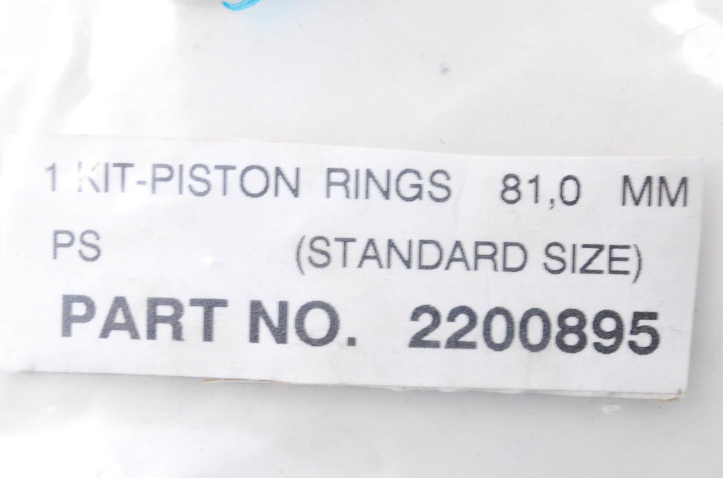 OEM Polaris 2200895 Piston Ring Kit 81mm NOS
