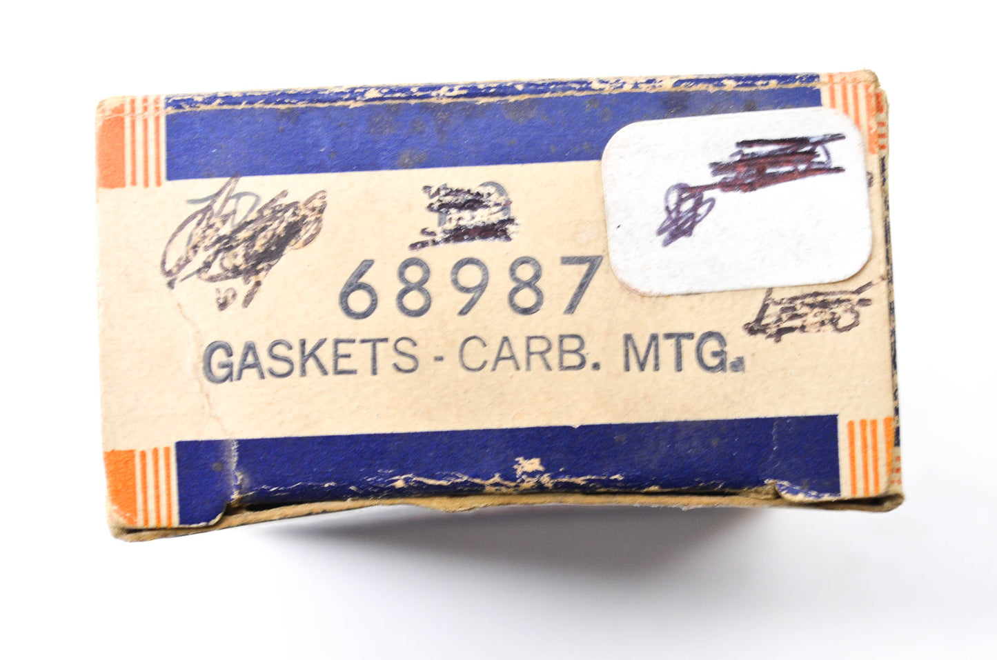 OEM Briggs & Stratton 68987 Gasket Qty 5 NOS