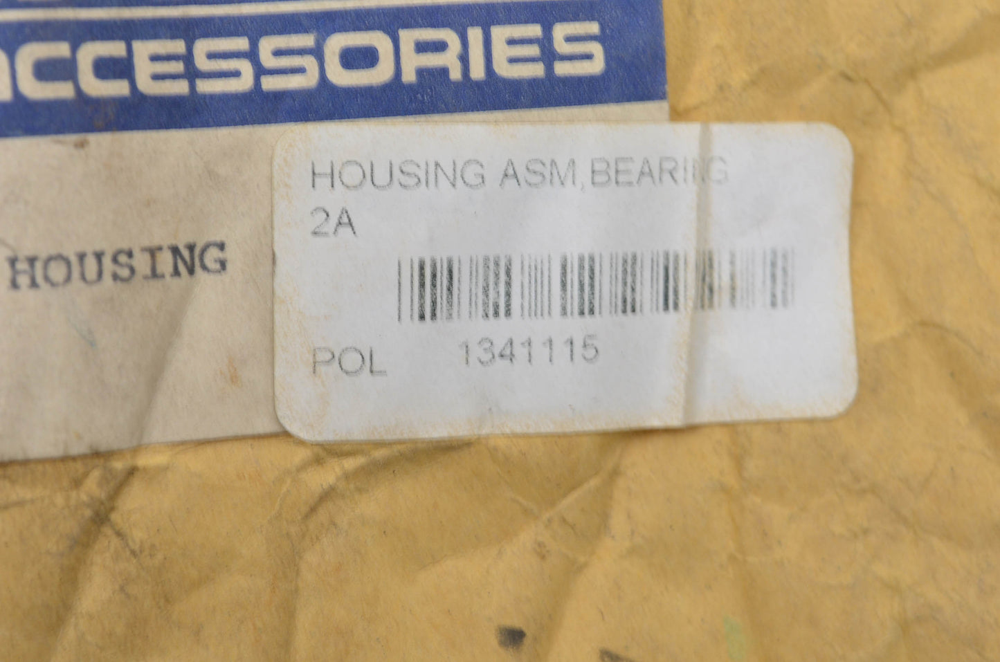 New OEM Polaris Black Bearing & Seal Housing NOS