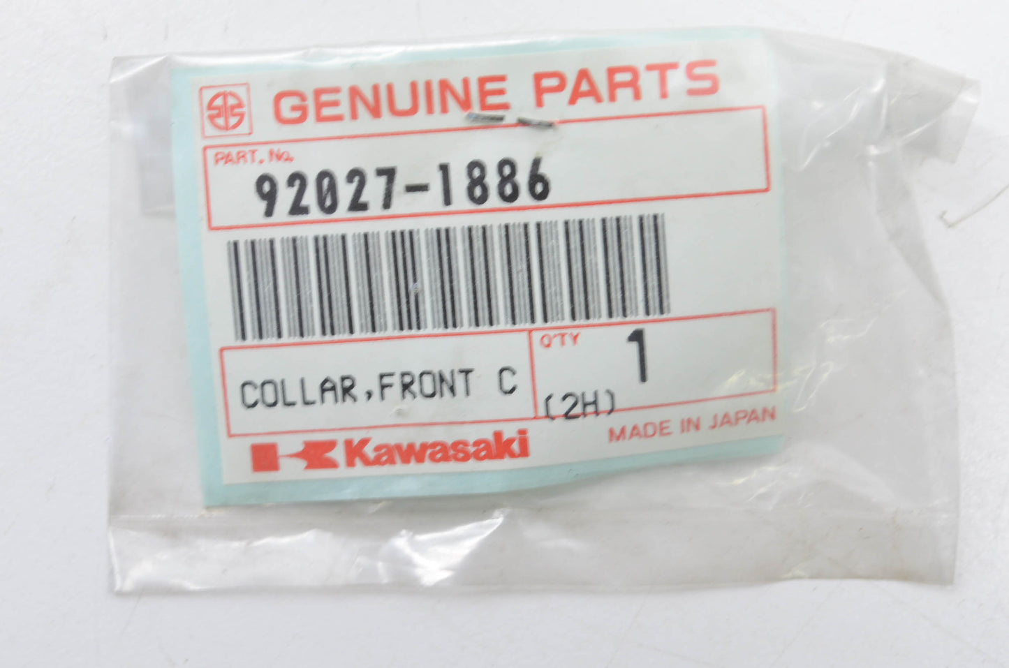 OEM Kawasaki 92027-1886 Front Cowling Collar NOS