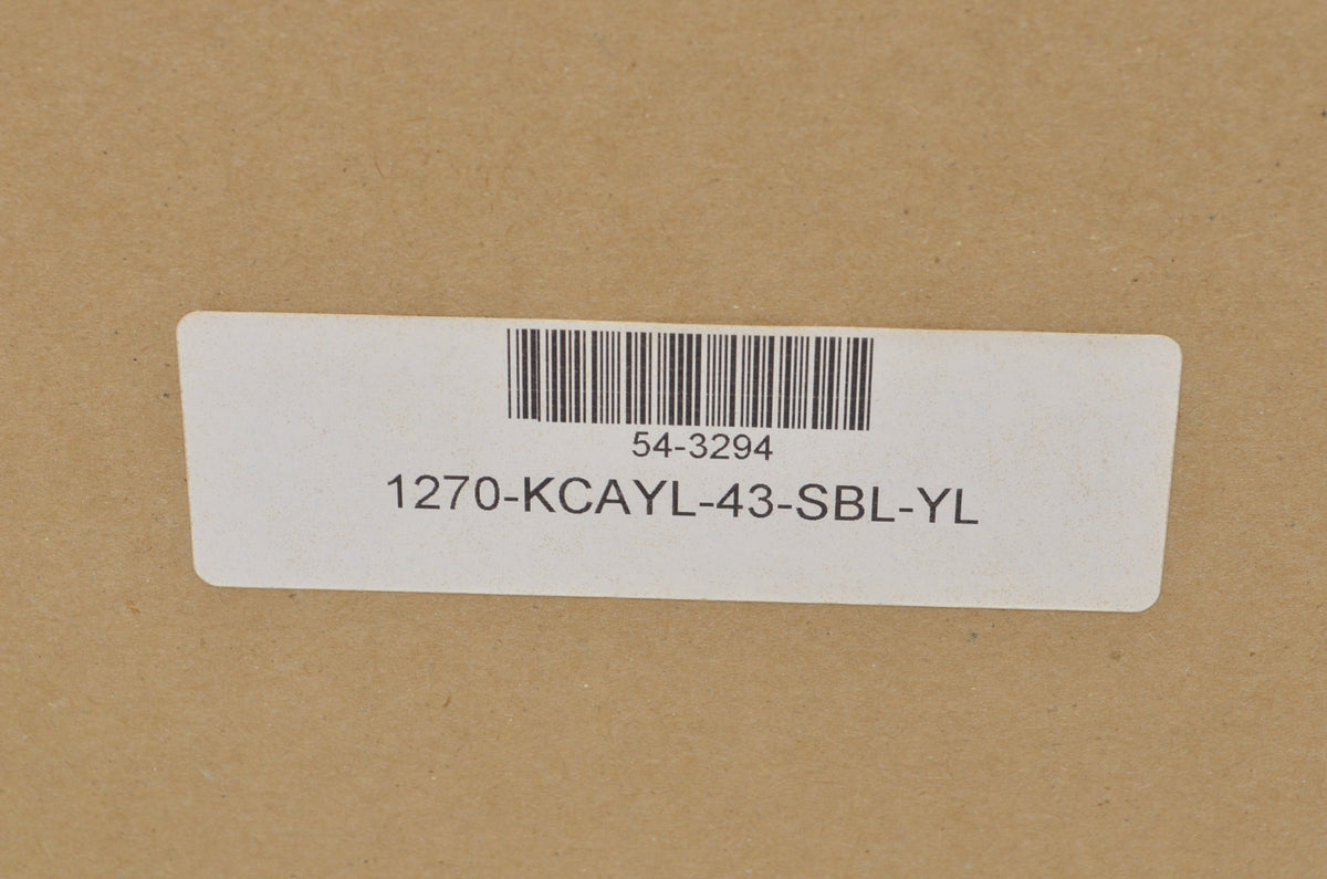 Hiper 1270-KYL02-43-SBL-YL Yellow Sidewinder Wheel Rim 12X7 4+3 4/136 4/137 Bead