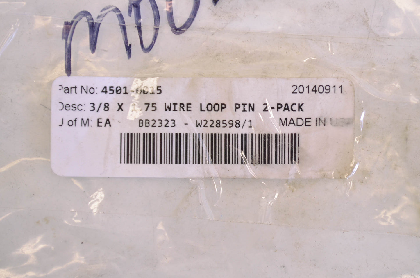 New Moose Lower Mounting Pin QTY 2 NOS