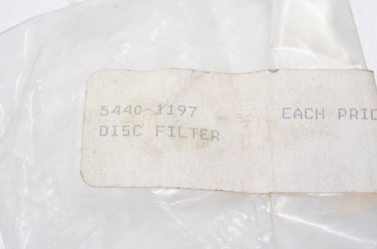 Griswold 5440-1197 Disc Filter NOS